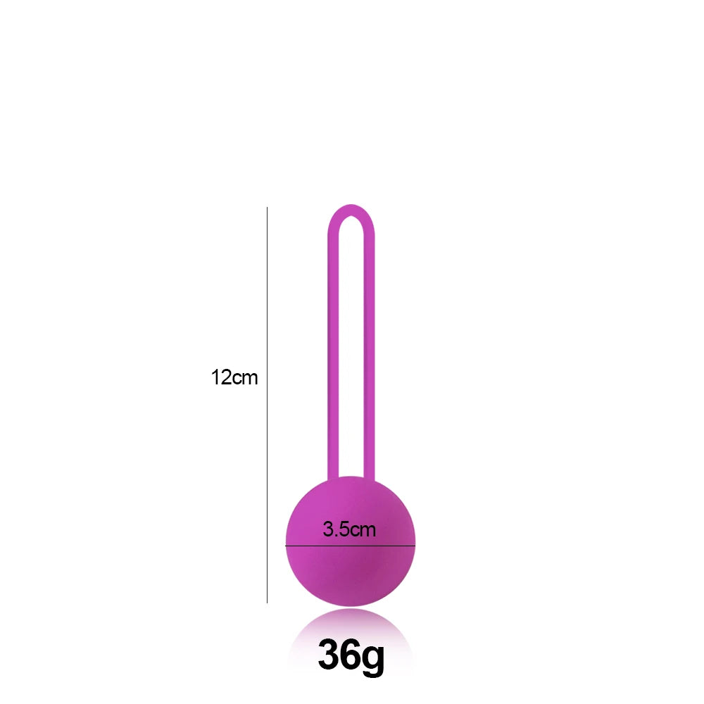 Silicone Kegel Balls, Graduated Sizes