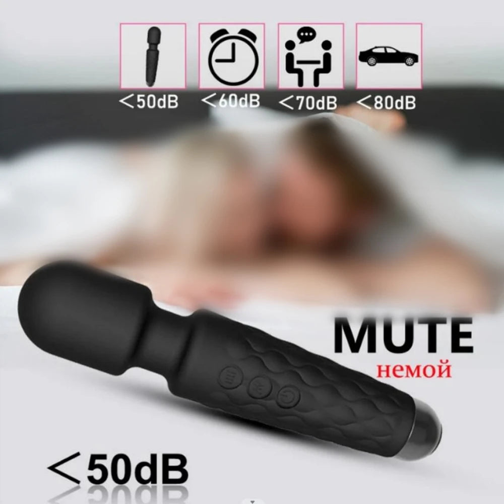 Compact Wand Vibrator, Two Sizes