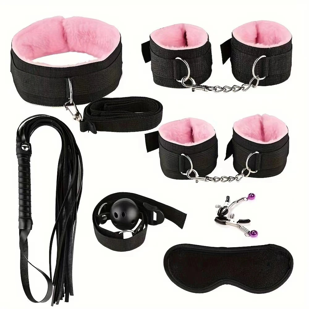 Plush Bondage Kit for Couples