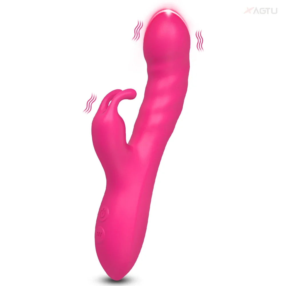 Dual-Action Rabbit Vibrator, 10 Modes