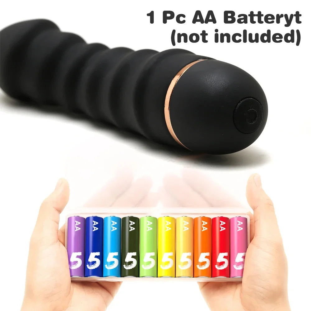 Silicone Vibrating Dildo, 20 Modes