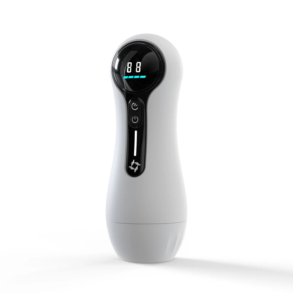 App Controlled Male Masturbator, 4 Suction and 9 Vibration Modes