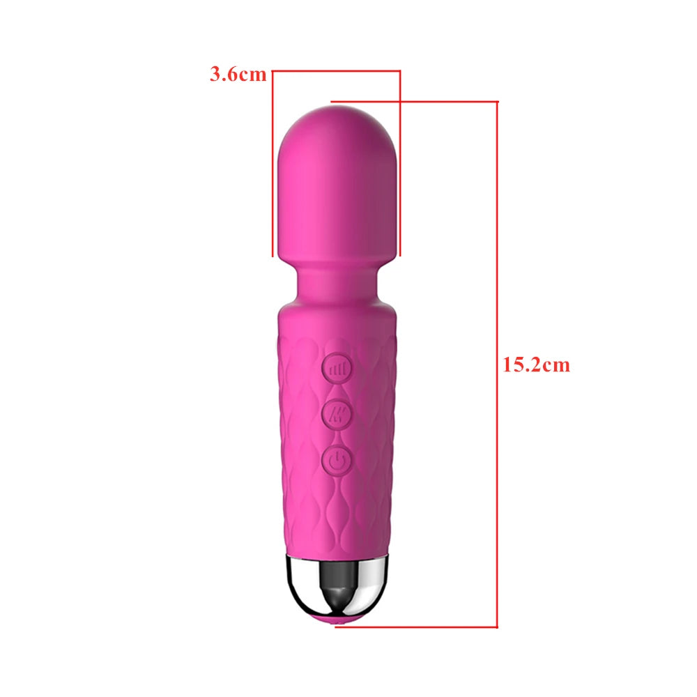 Compact Wand Vibrator, Two Sizes