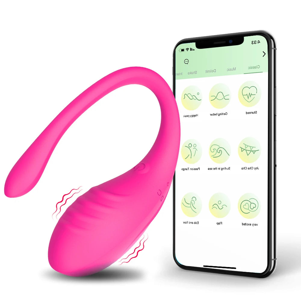 Wearable Vibrating Egg, 9 Modes, USB Rechargeable