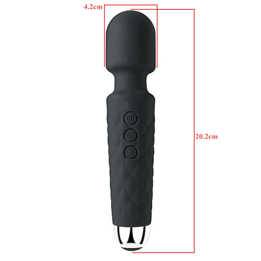 Compact Wand Vibrator, Two Sizes