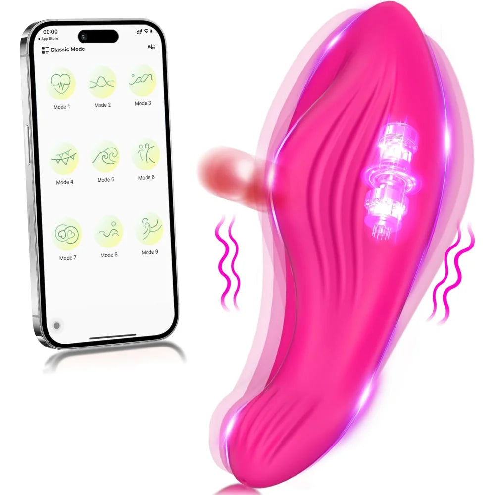 Silicone Wearable Remote Control Vibrating Egg