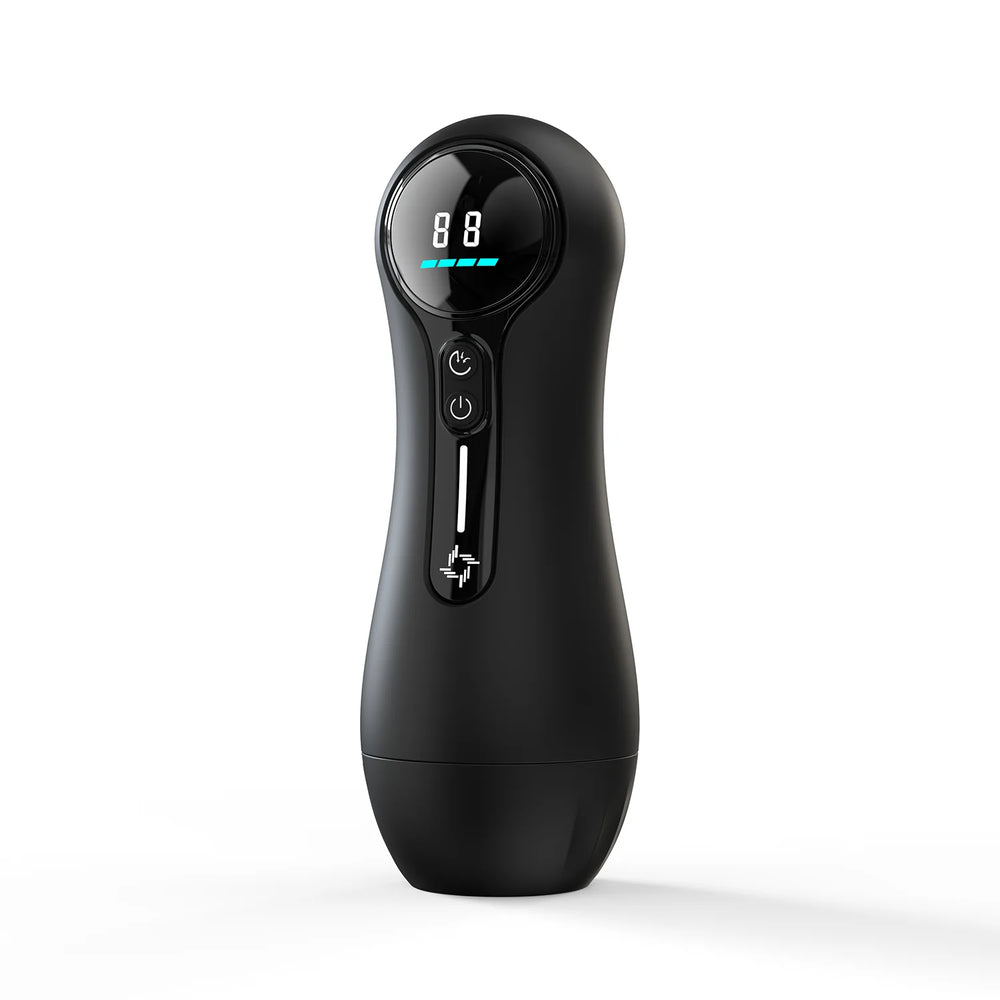 App Controlled Male Masturbator, 4 Suction and 9 Vibration Modes