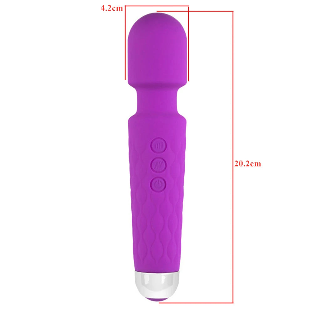 Compact Wand Vibrator, Two Sizes