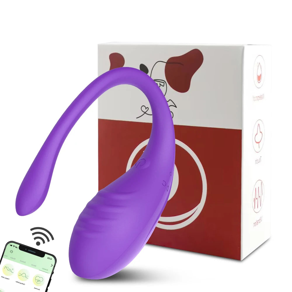 Wearable Vibrating Egg, 9 Modes, USB Rechargeable