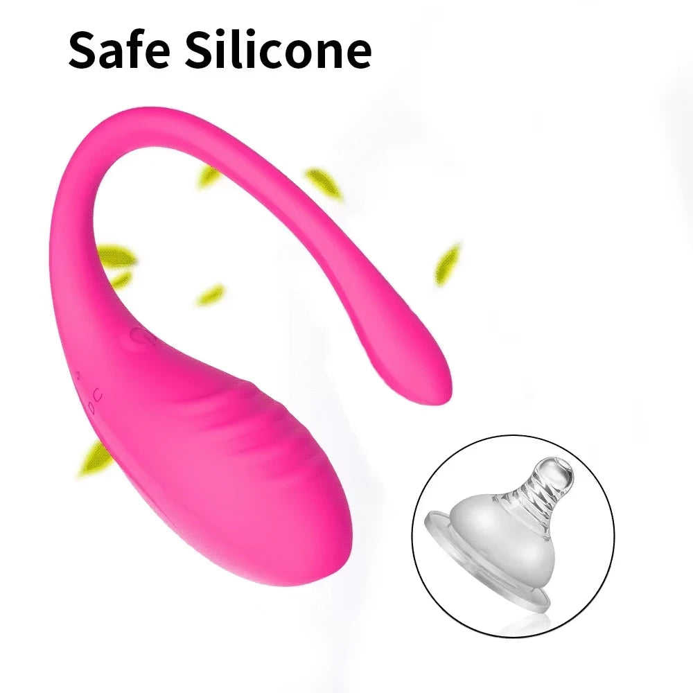 Wearable Vibrating Egg, 9 Modes, USB Rechargeable