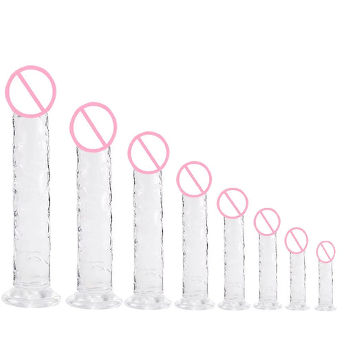 Realistic Suction Cup Dildo, Multiple Sizes and Colours
