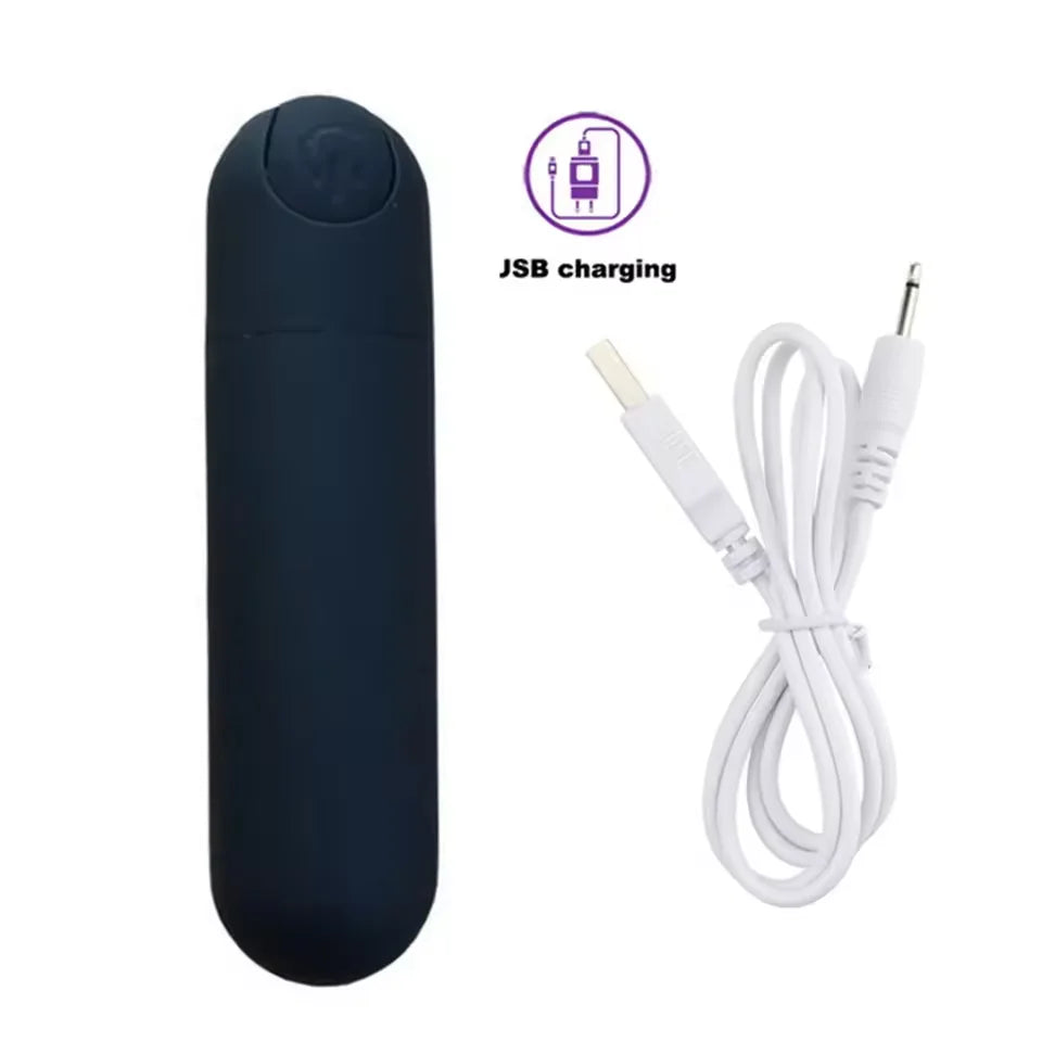 Rechargeable Mini Bullet Vibrator, 10 Speeds