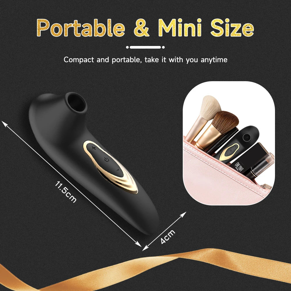 Rechargeable Clitoral Suction Stimulator, 5 Modes