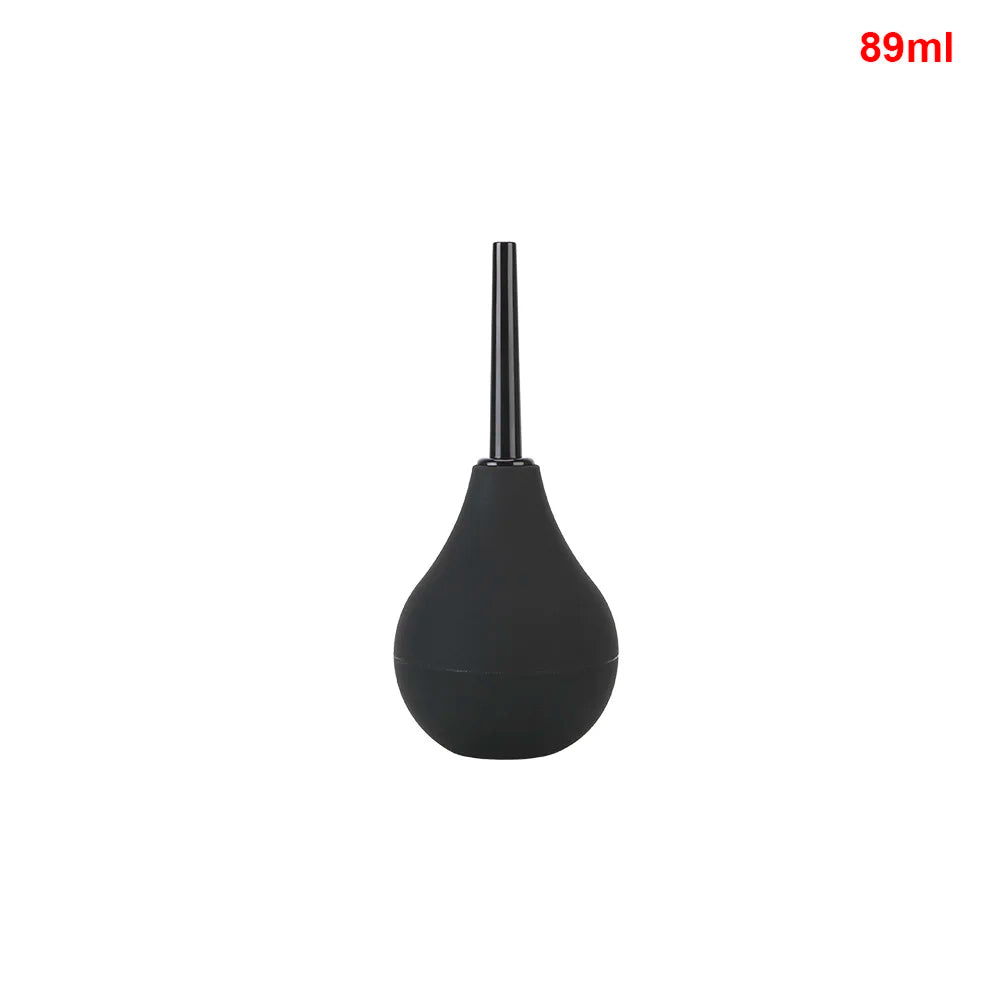 Silicone Anal Douche Bulb, 89 to 310ml
