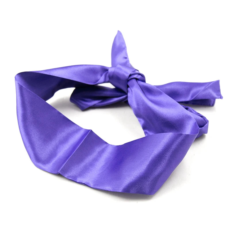 Satin Blindfold Eye Mask, 10 Colours