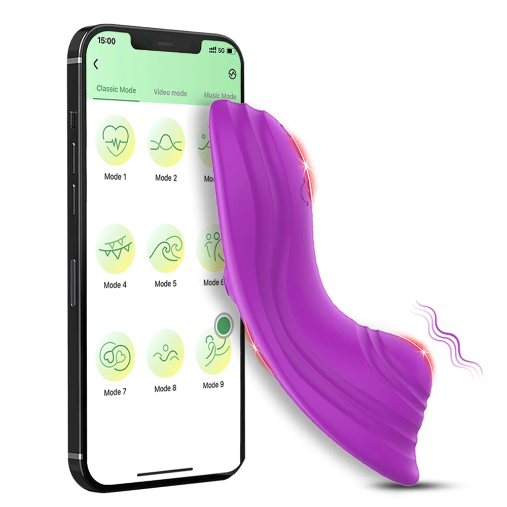 Bluetooth App Wearable Panty Vibrator