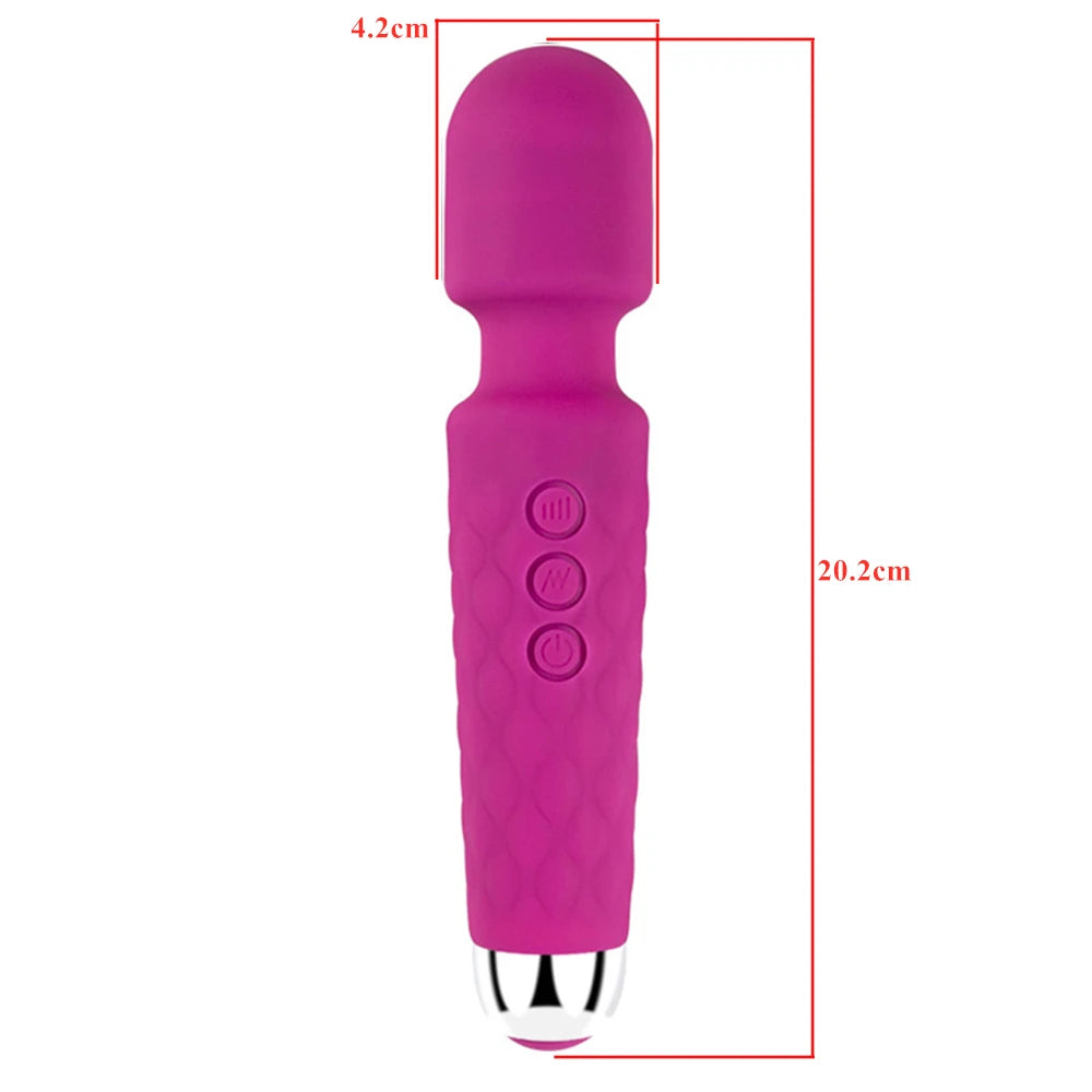 Compact Wand Vibrator, Two Sizes