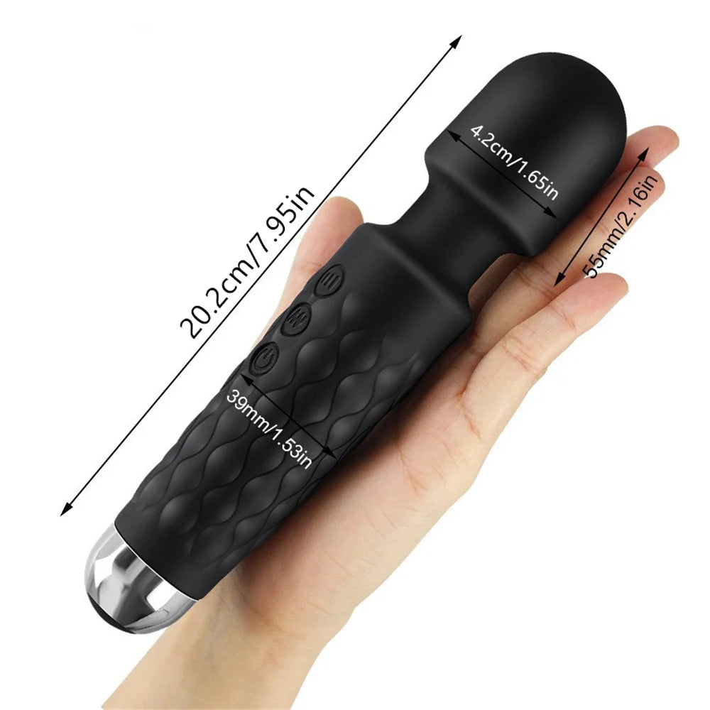 Compact Wand Vibrator, Two Sizes