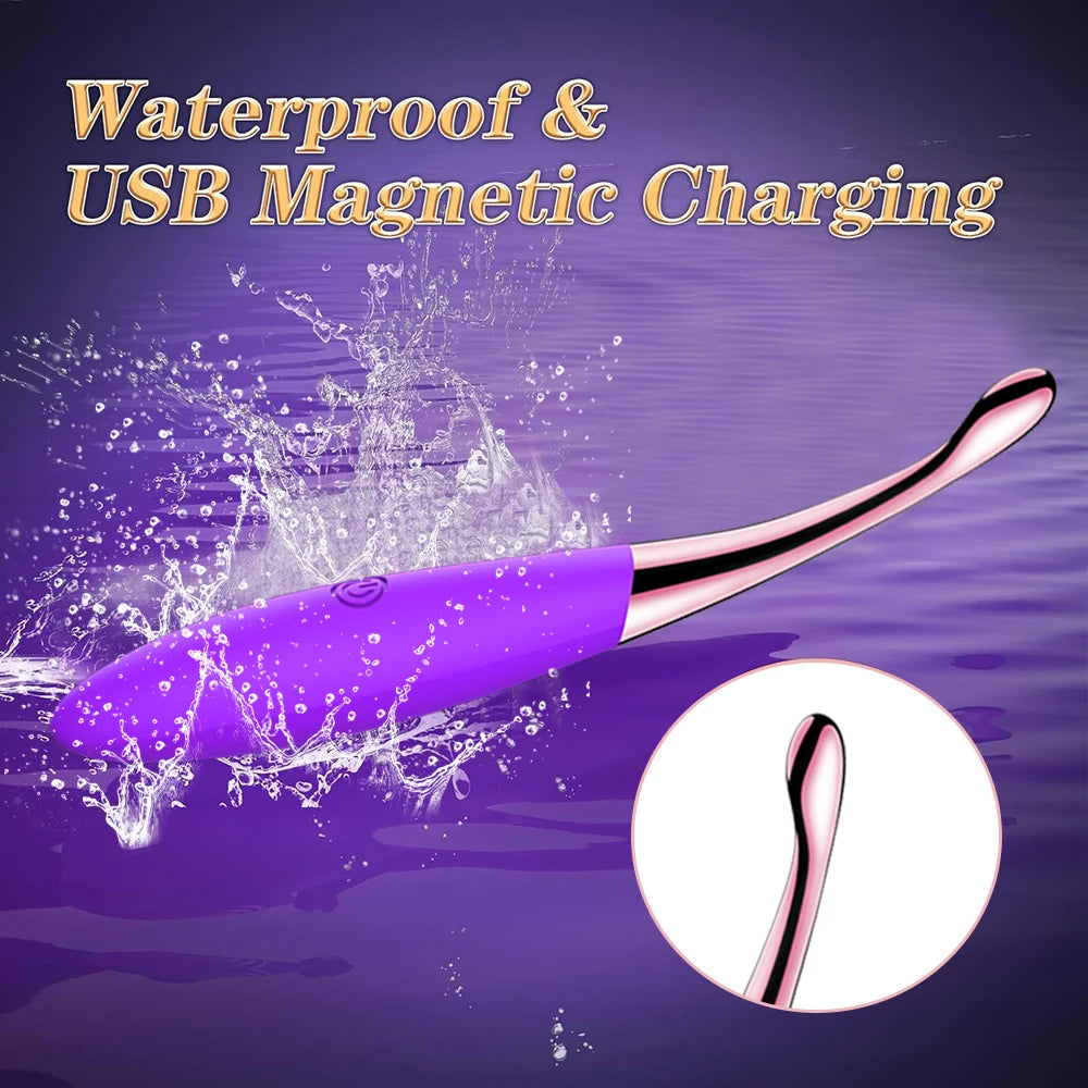 Rechargeable Finger Vibrator, 14 Modes