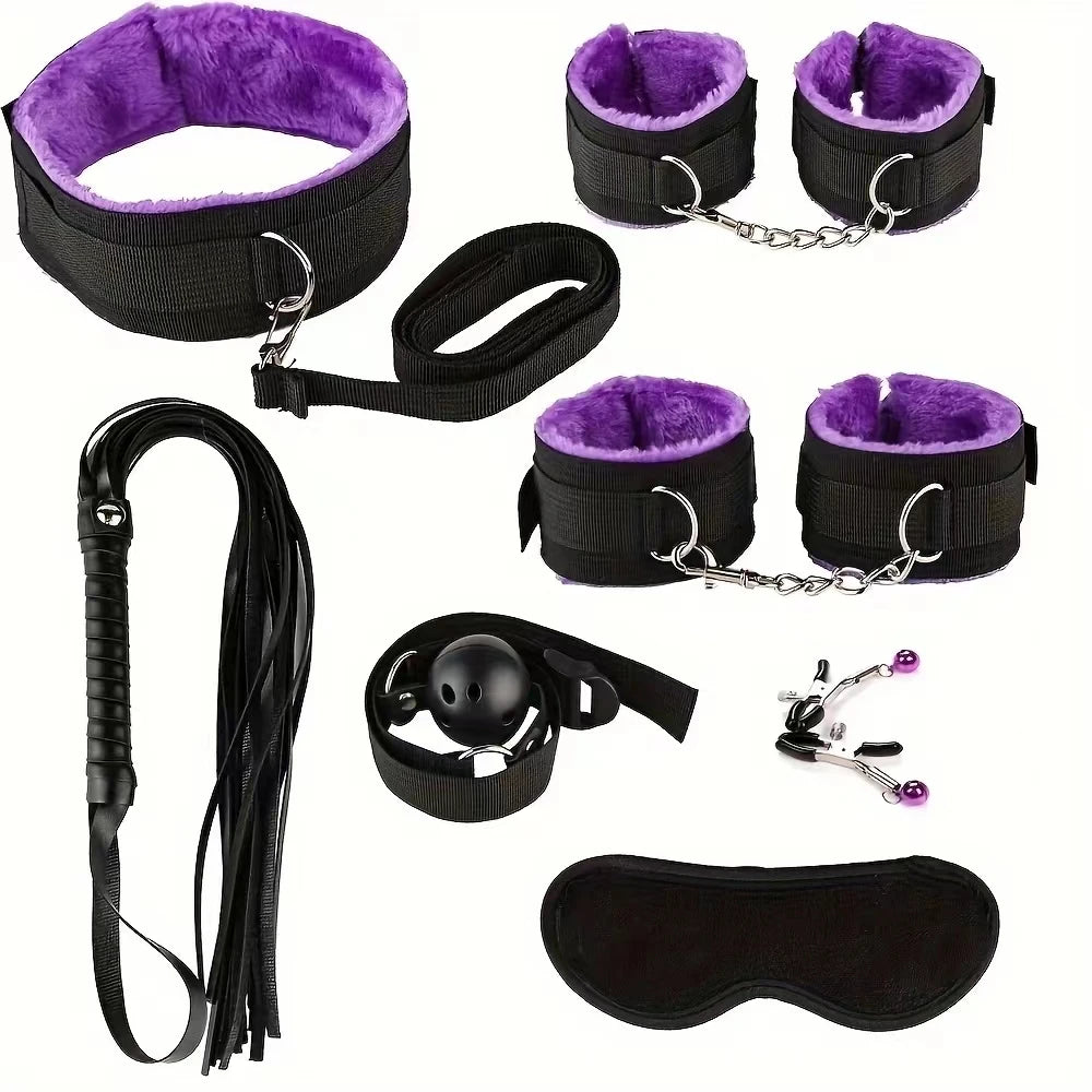 Plush Bondage Kit for Couples