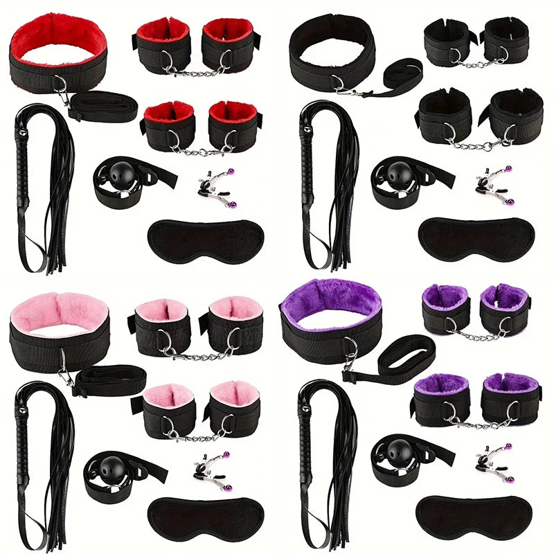 Plush Bondage Kit for Couples