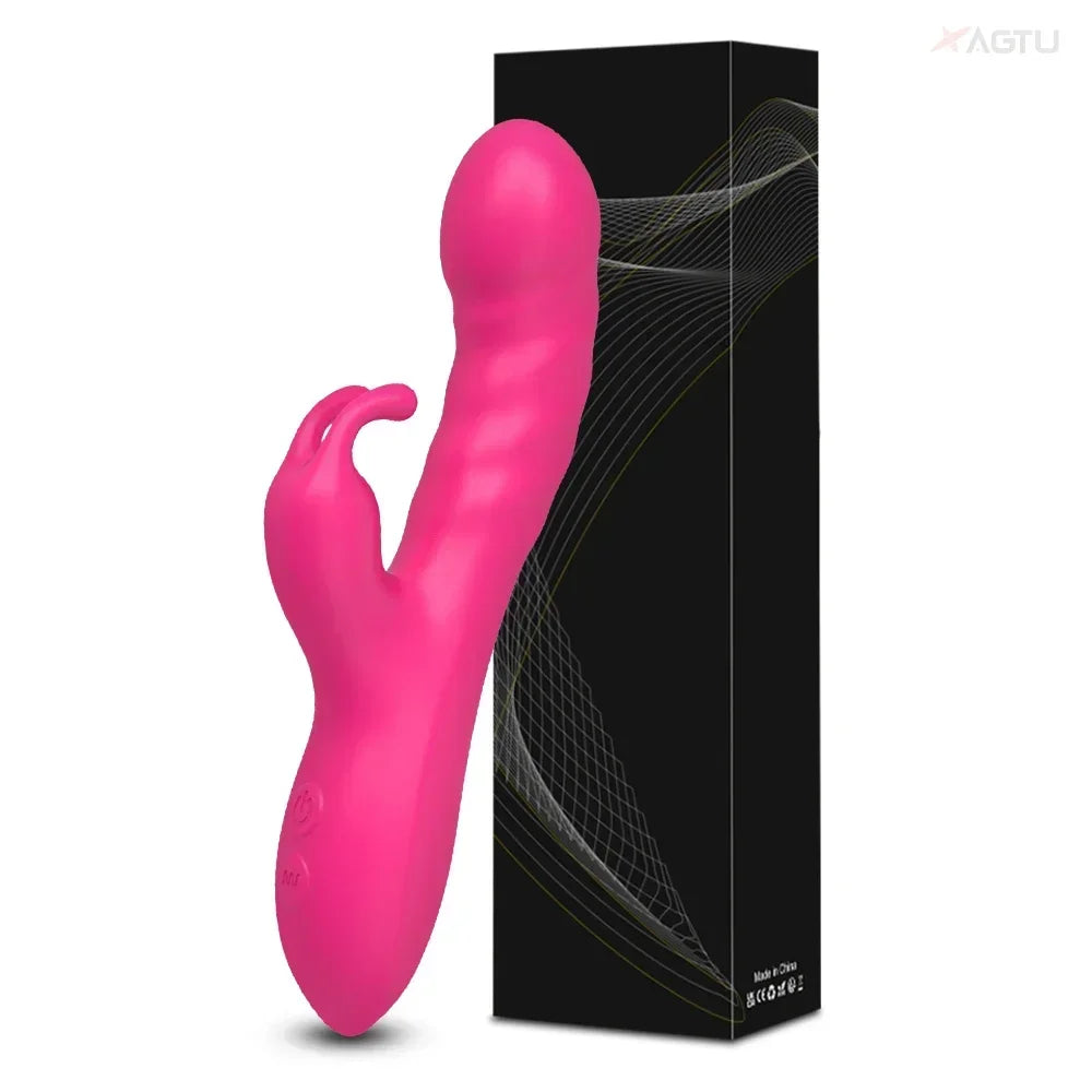 Dual-Action Rabbit Vibrator, 10 Modes