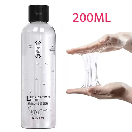 Water-Based Lubricant, 60ml, 200ml or 500ml