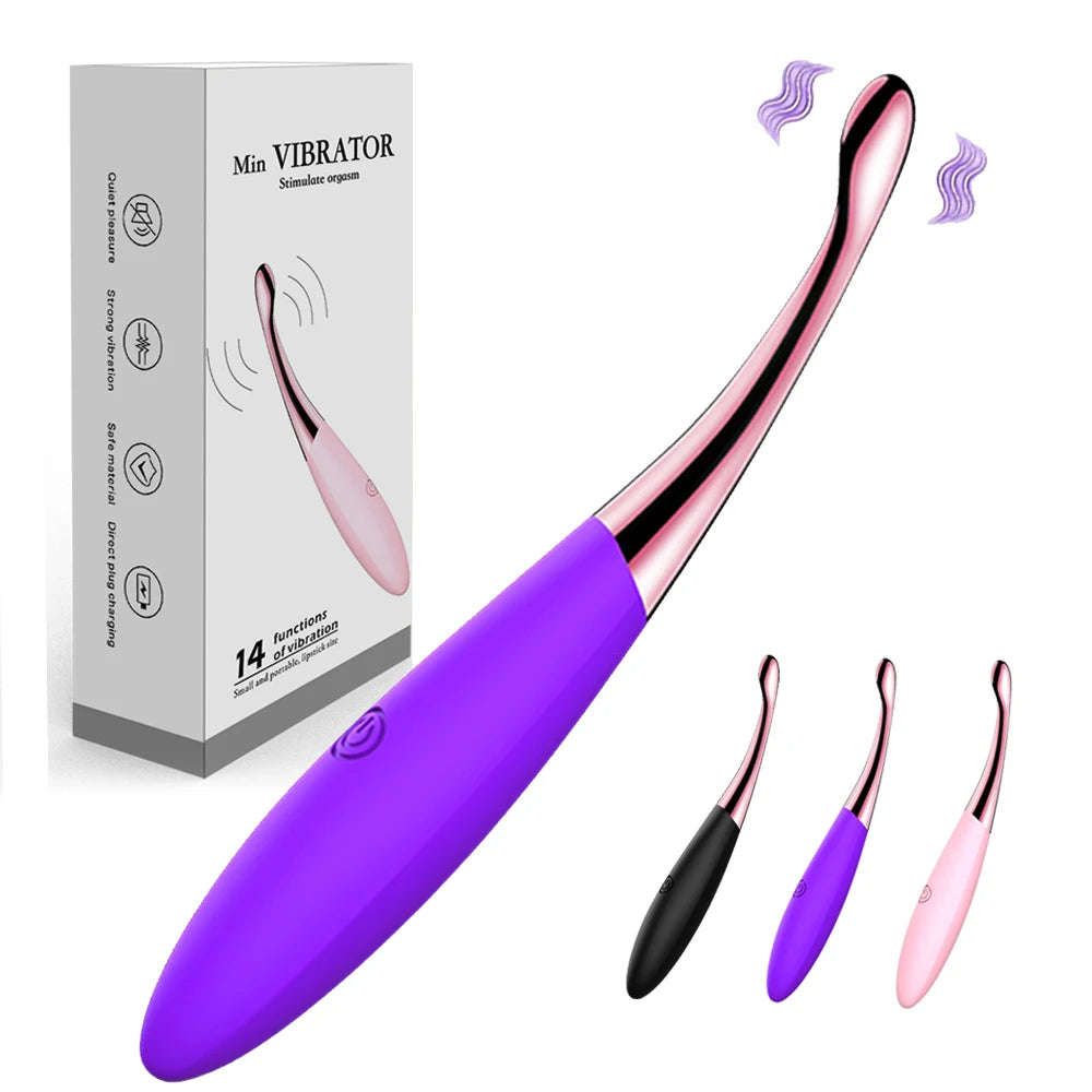 Rechargeable Finger Vibrator, 14 Modes
