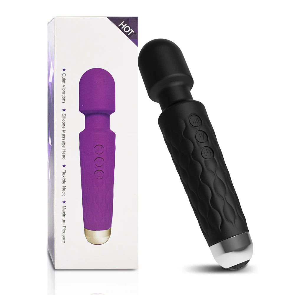 Powerful AV Magic Wand Vibrator, 3 Colours