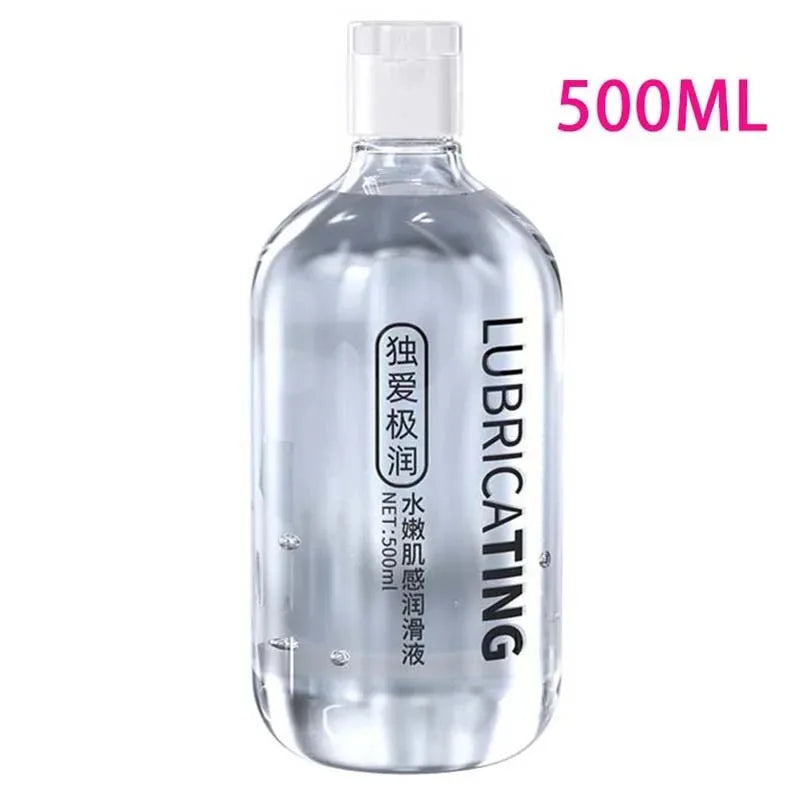 Water-Based Lube with Hyaluronic or Aloe, 60 to 500ml