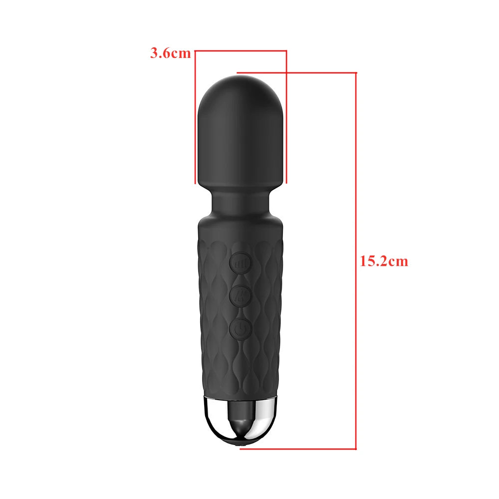 Compact Wand Vibrator, Two Sizes