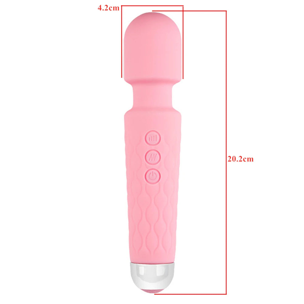 Compact Wand Vibrator, Two Sizes