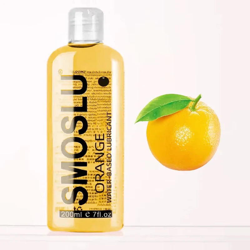Fruity Water-Based Lube, 200ml, 10 Scents
