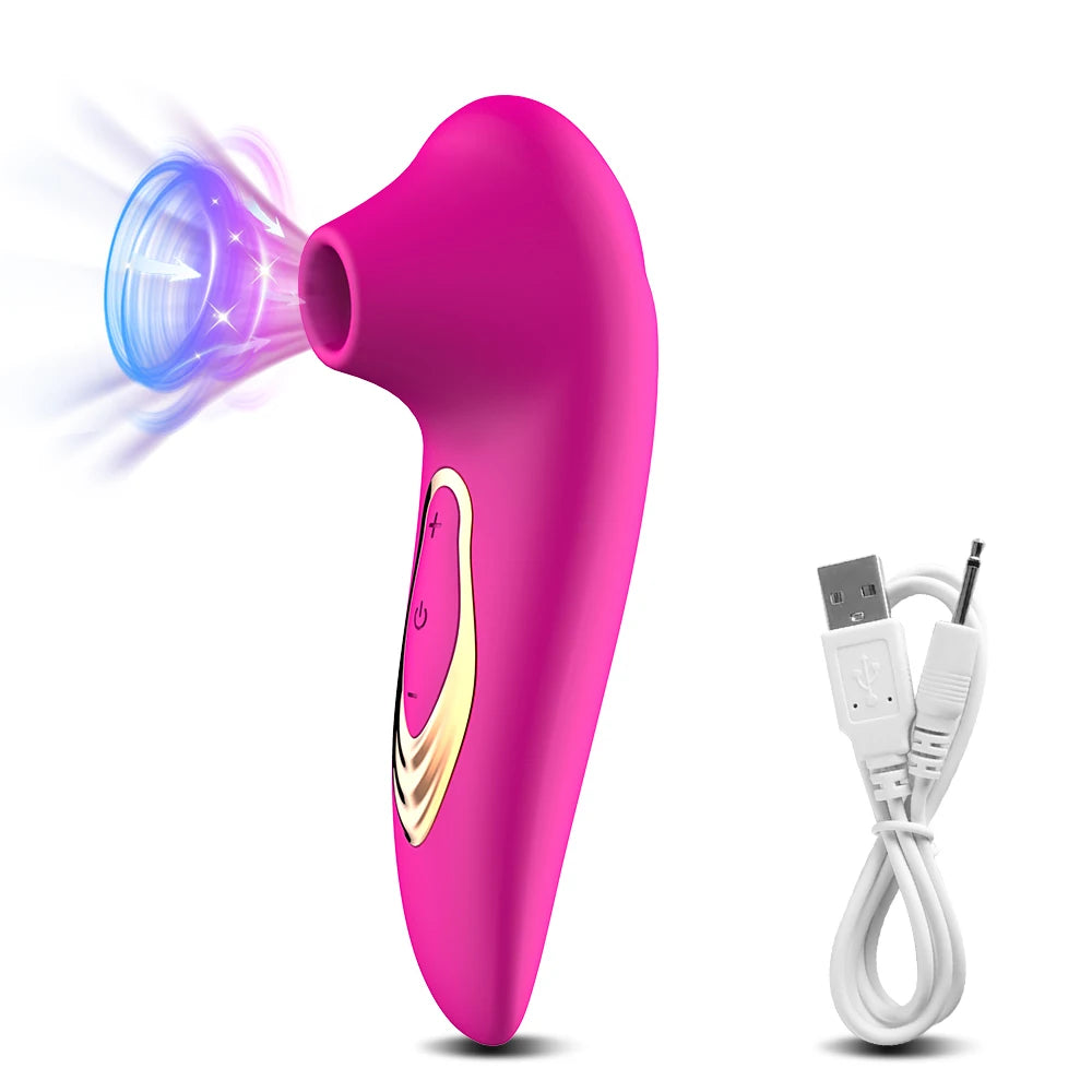 Oral Sucking Clitoral Vibrator, Battery Powered