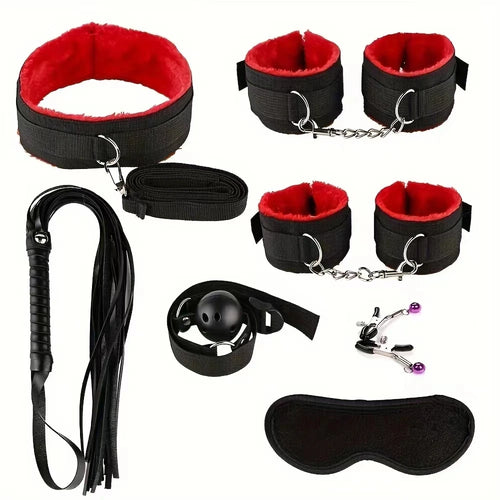 Plush Bondage Kit for Couples