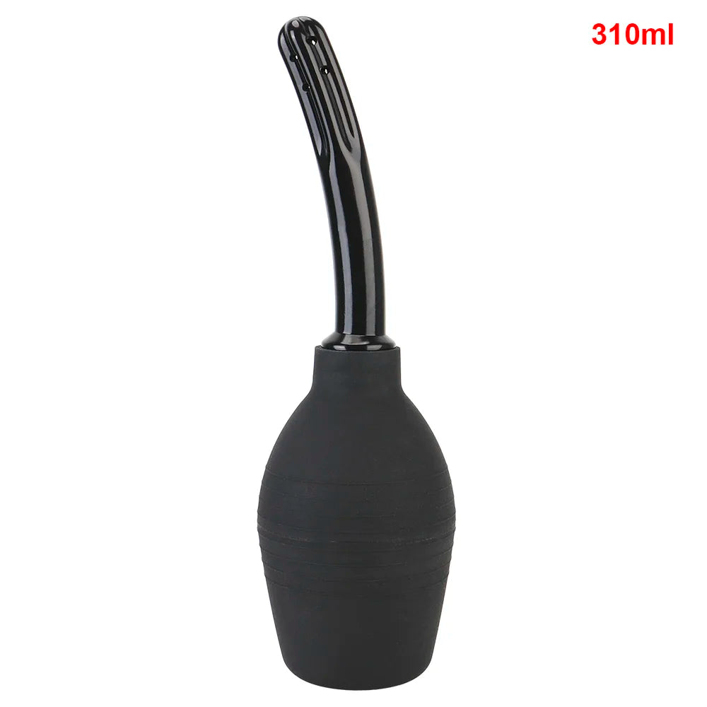 Silicone Anal Douche Bulb, 89 to 310ml