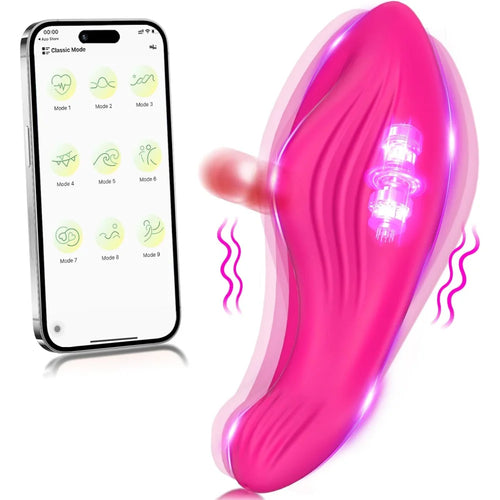 Silicone Wearable Remote Control Vibrating Egg