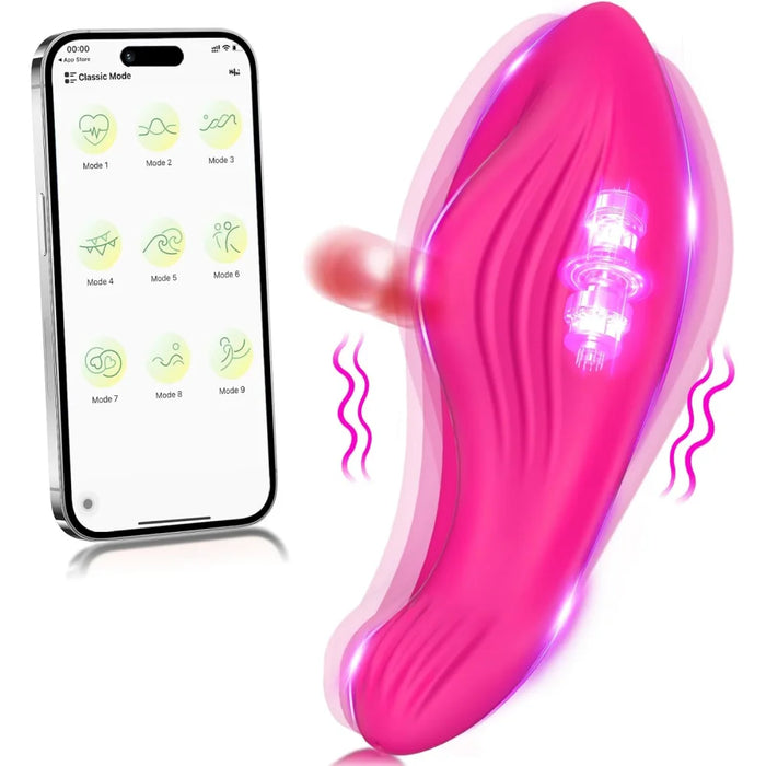Silicone Wearable Remote Control Vibrating Egg