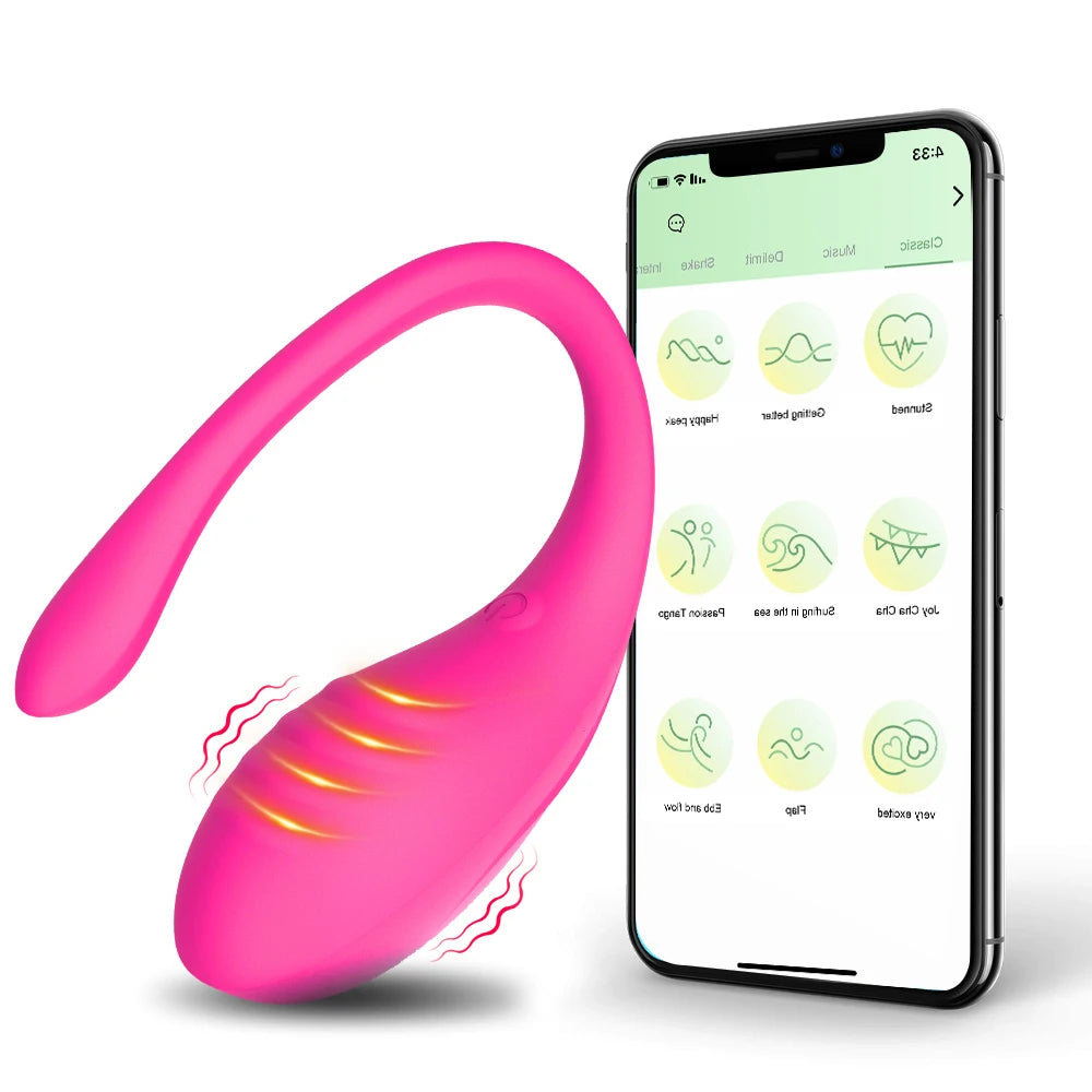 Wearable Vibrating Egg, 9 Modes, USB Rechargeable
