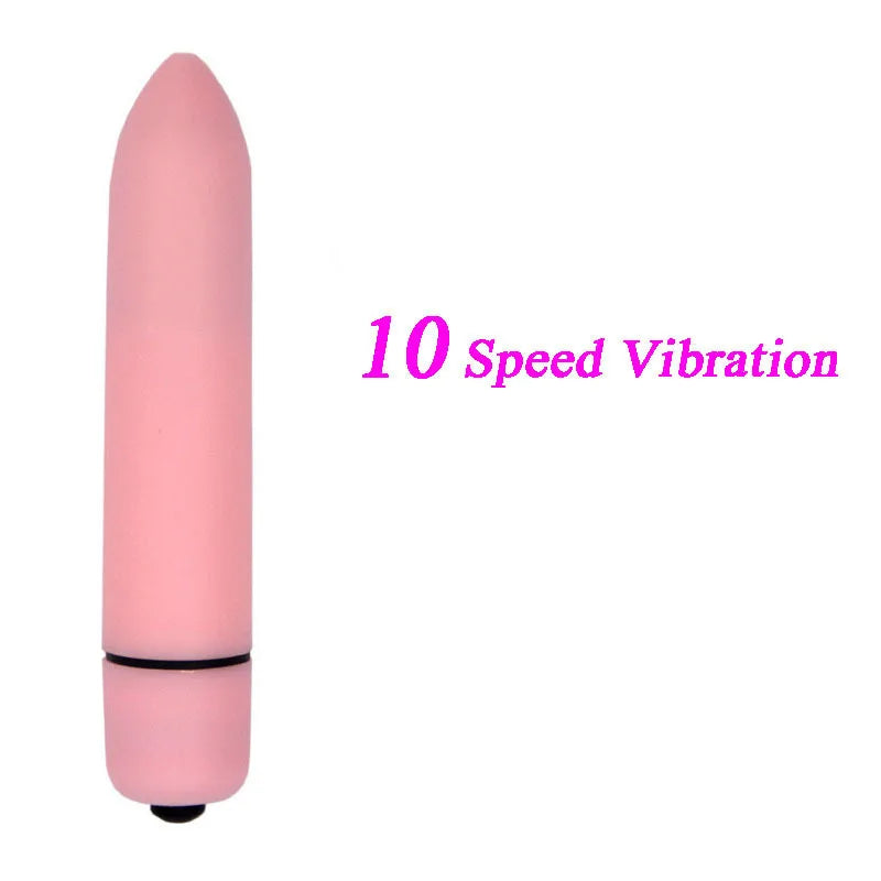 10-Speed Bullet Vibrator, 10 Colours