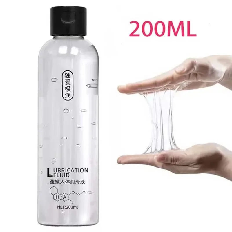Water-Based Lube with Hyaluronic or Aloe, 60 to 500ml