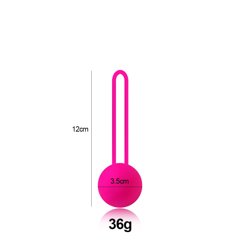 Silicone Kegel Balls, Graduated Sizes
