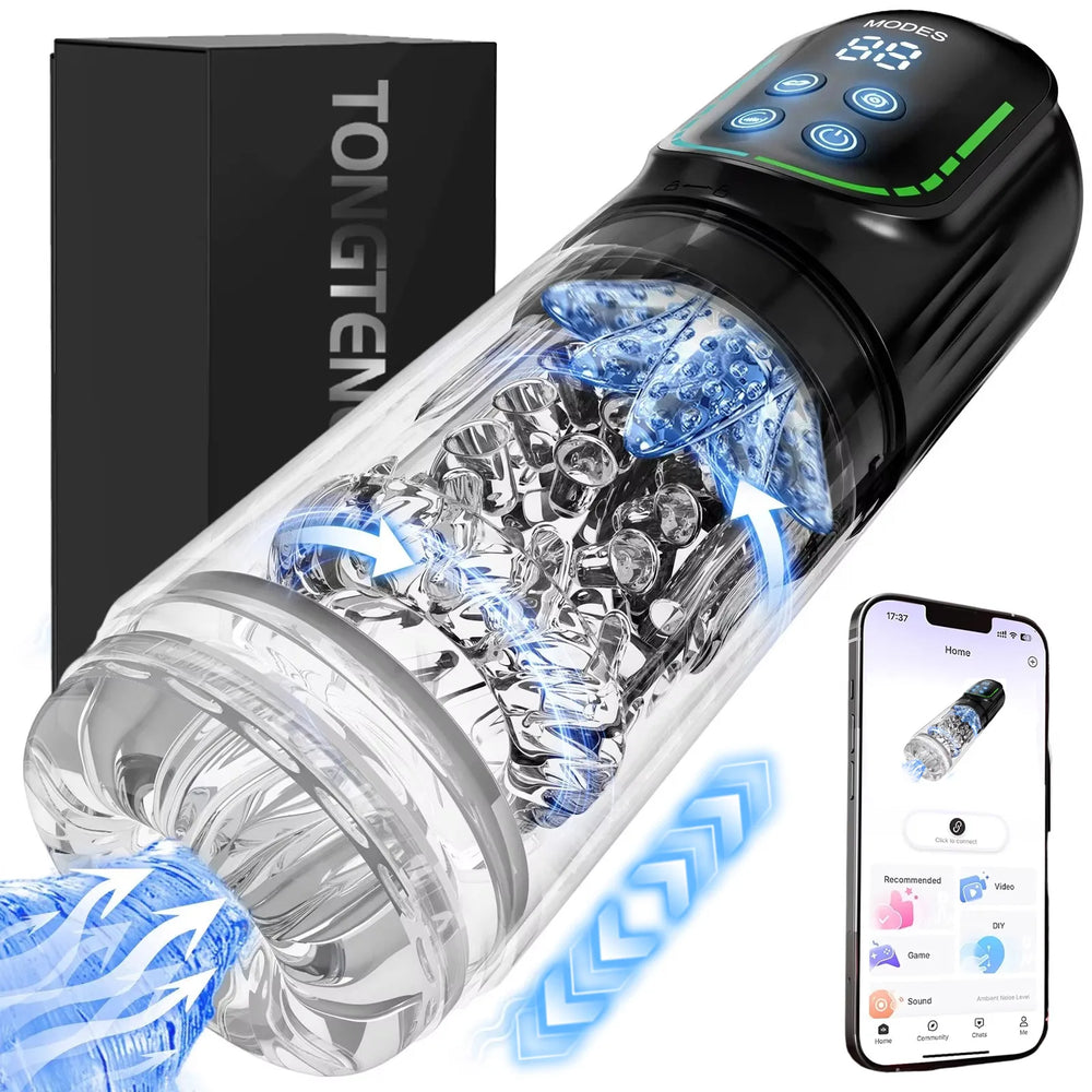 Automatic Thrusting and Rotating Male Masturbator