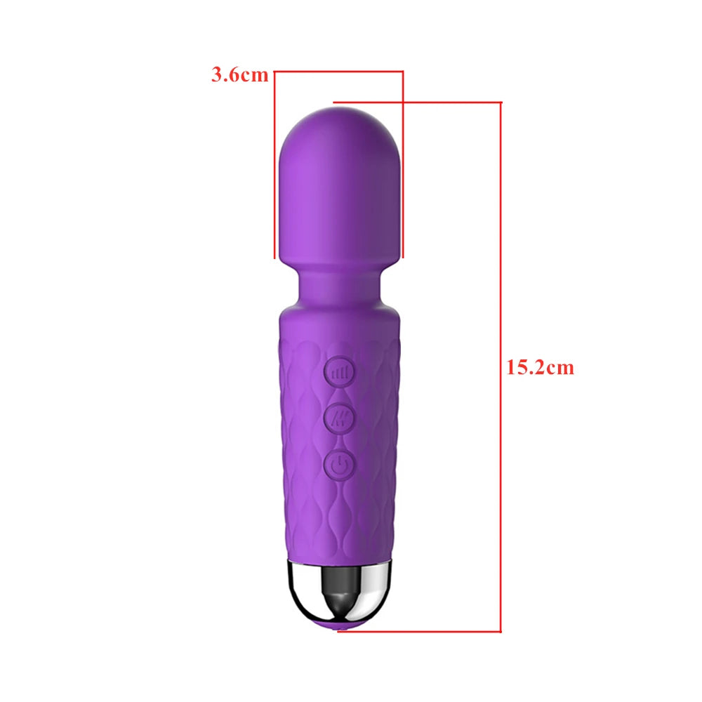 Compact Wand Vibrator, Two Sizes