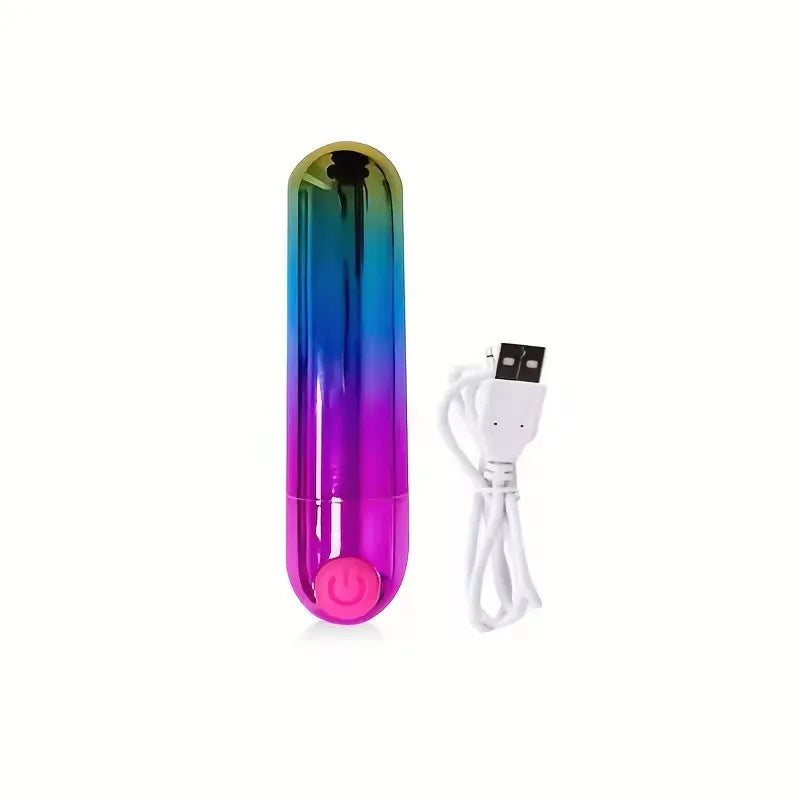 Mini Bullet Vibrator, 10 Speeds, 9 Colours
