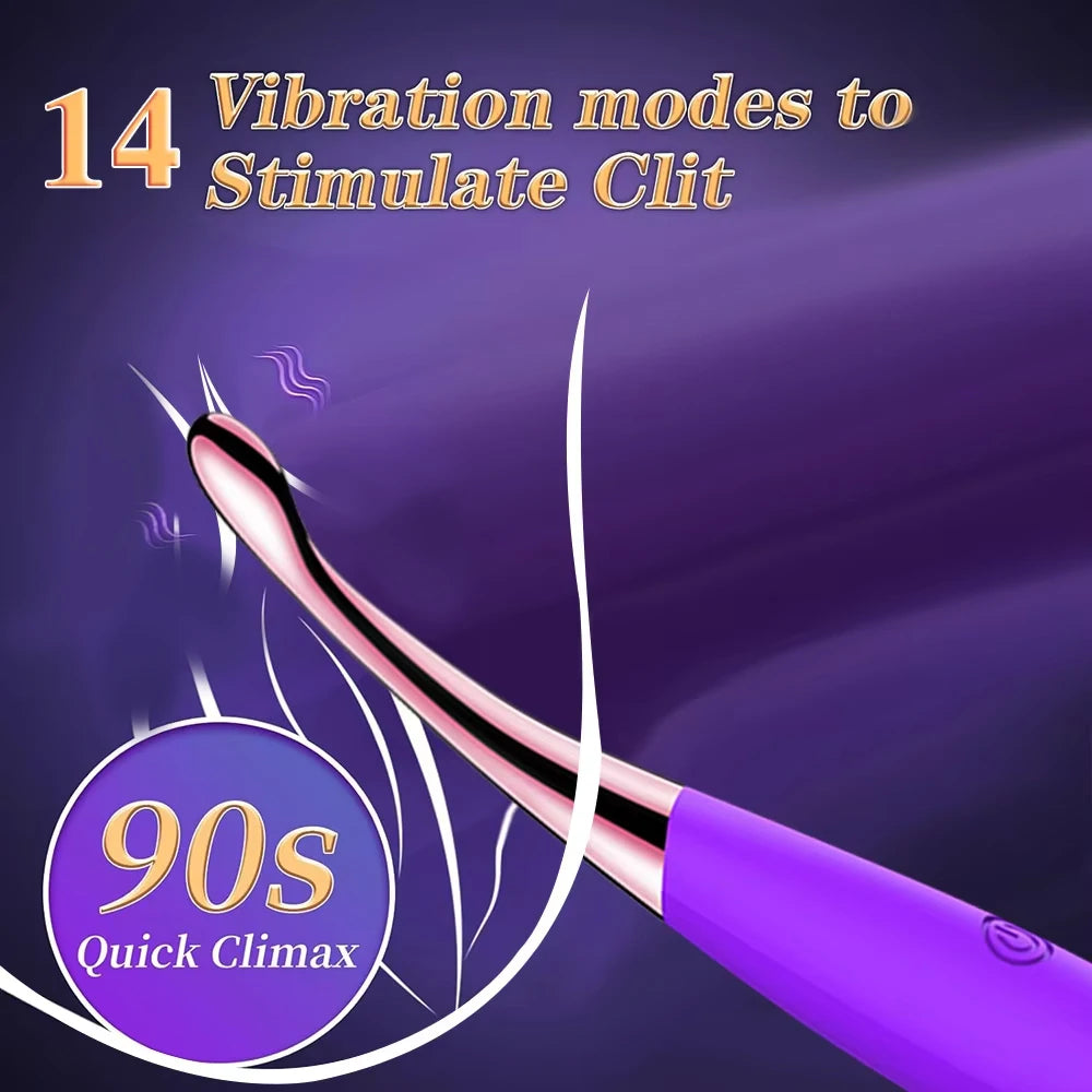 Rechargeable Finger Vibrator, 14 Modes