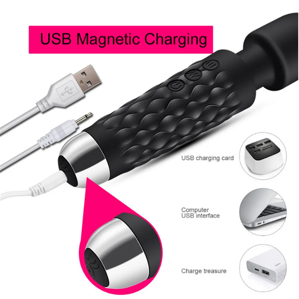 Compact Wand Vibrator, Two Sizes
