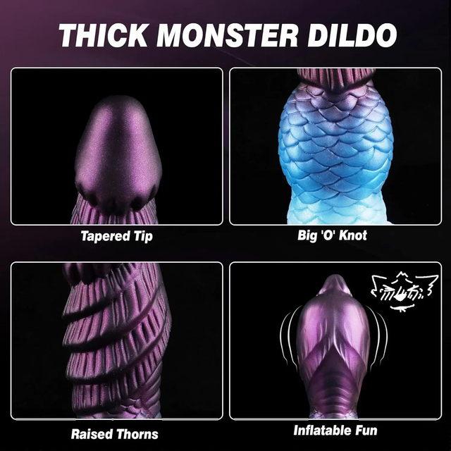 Inflatable Monster Dildo