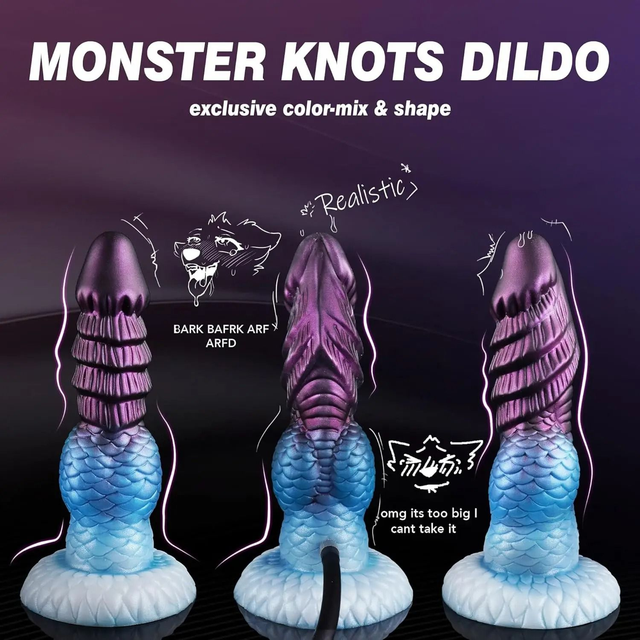 Inflatable Monster Dildo