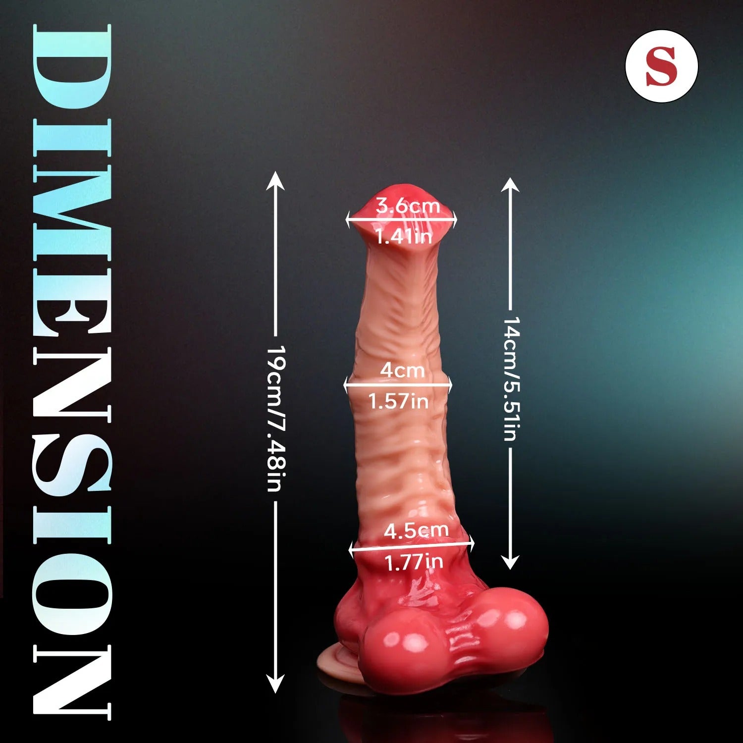 Monster Horse Knot Dildo